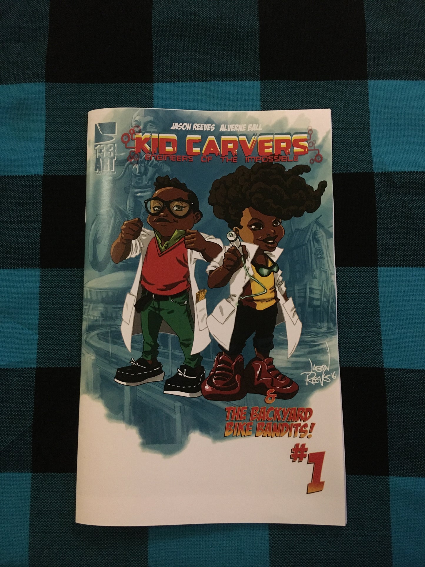 Kid Carvers & The Backyard Bike Bandits #1