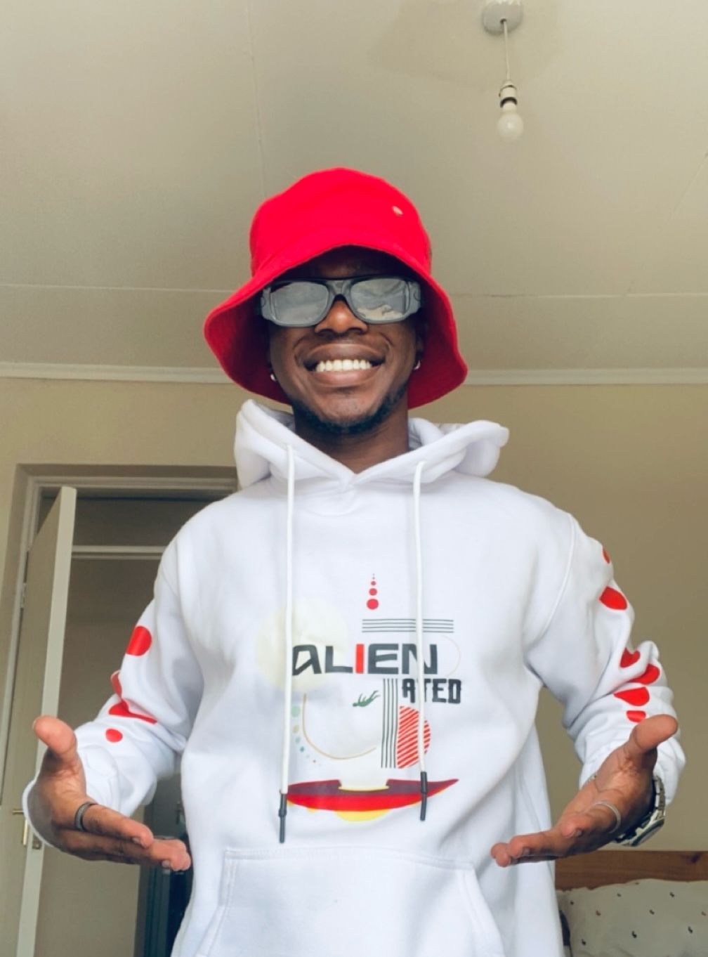 "Alienated" Hoodie by Hawi Designs