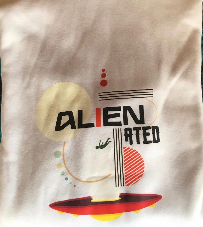 "Alienated" T-Shirt by Hawi Designs