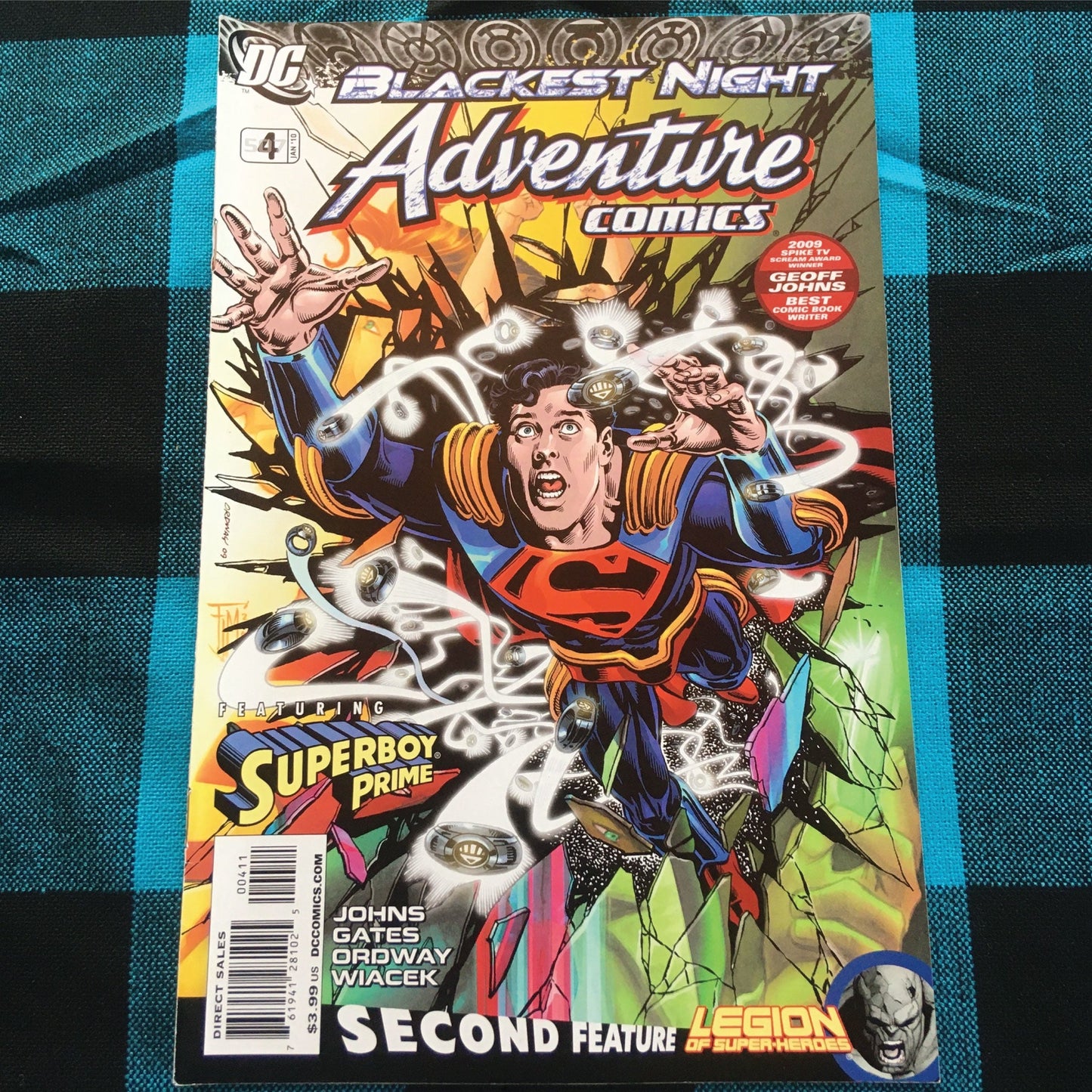 Adventure Comics 4 - Blackest Night