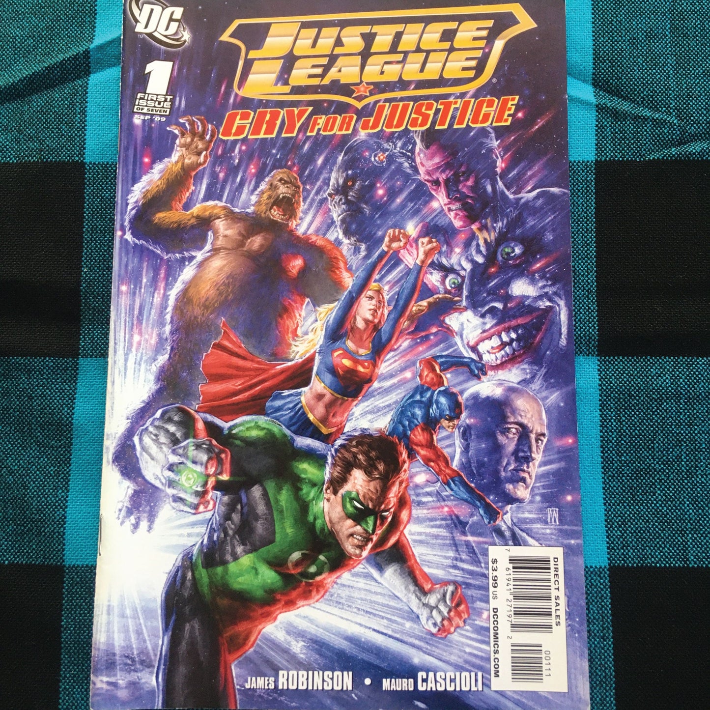 Justice League: Cry for Justice 1