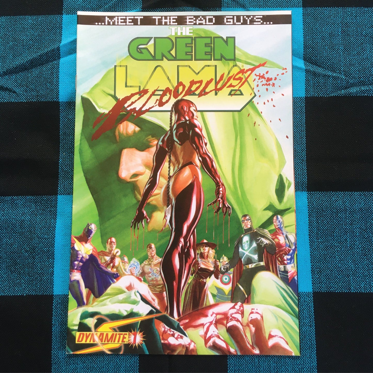 Project Superpowers: Meet the Bad Guys - The Green Lama vs. Bloodlust 1
