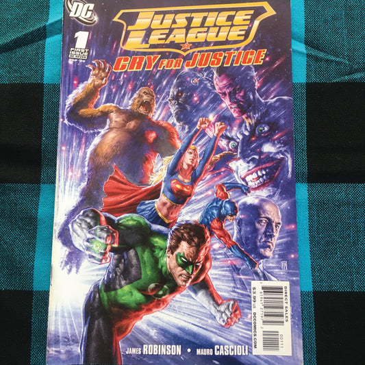 Justice League: Cry for Justice 1