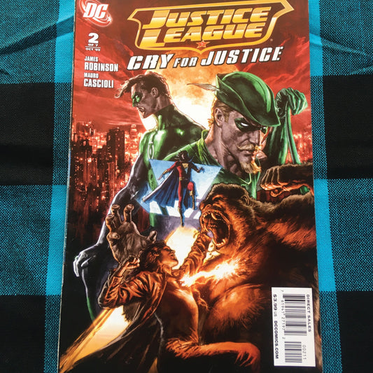 Justice League: Cry for Justice 2