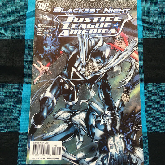 Justice League of America 39: Blackest Night