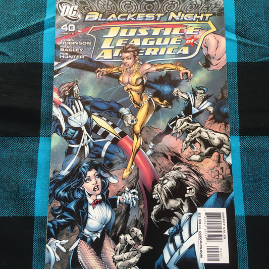Justice League of America 40: Blackest Night