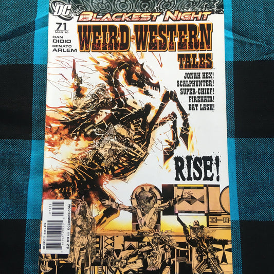 Weird Western Tales 71: Blackest Night